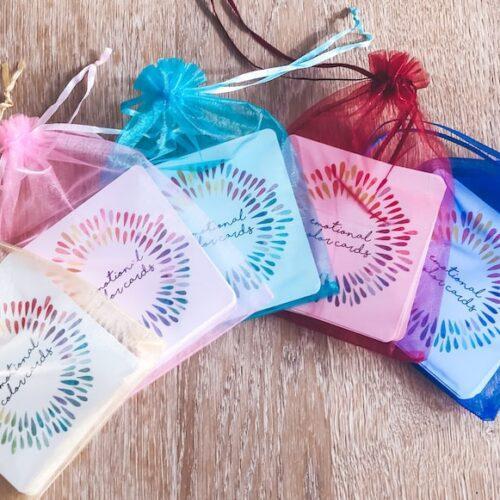 Emotional color card
