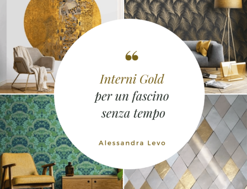 Interni gold per un fascino senza tempo